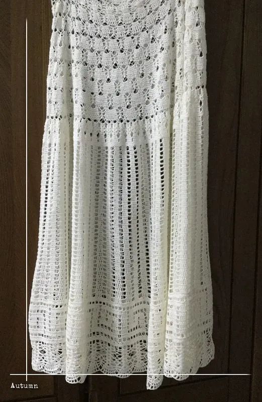 丝绒半身裙编织图解,冬款成人半身裙编织教程