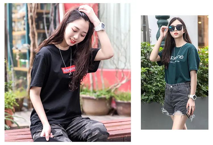 supreme短袖明星同款,明星都在穿的t恤