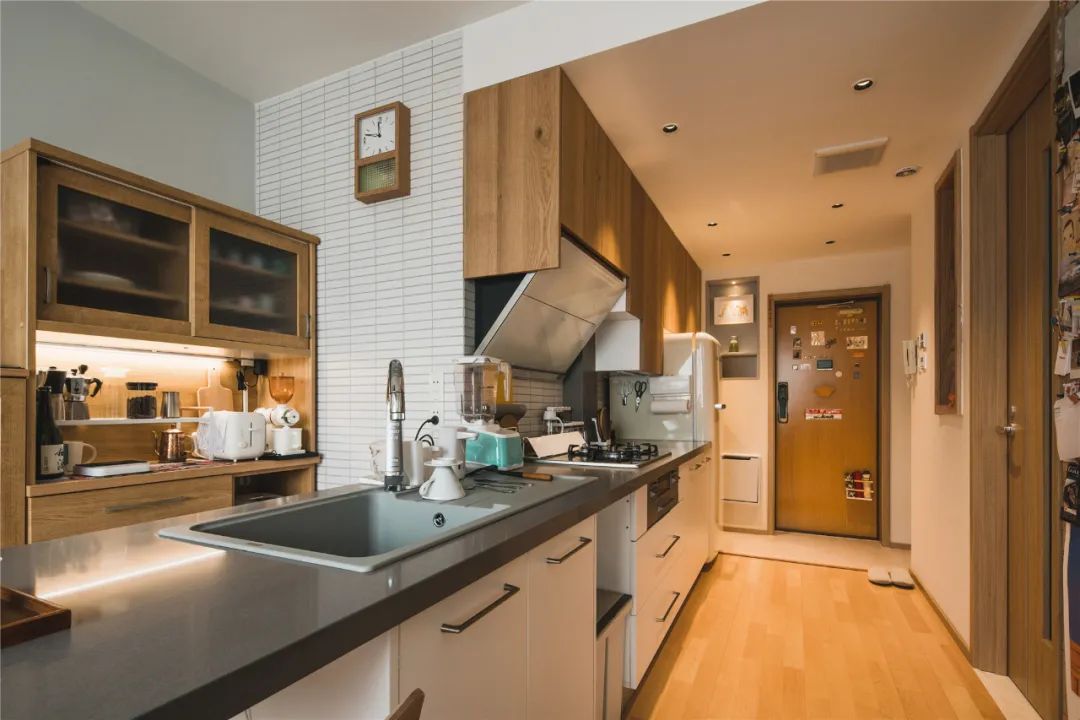 客餐一体设计小户型,客厨一体日式小户型