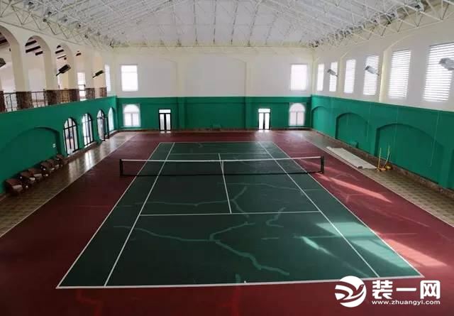 室内网球馆装修材料,室外网球场灯光设计