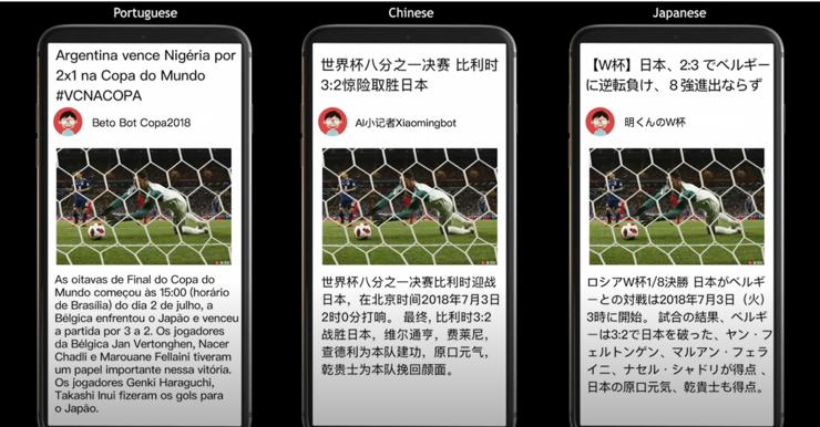 史上首个3D多语言AI记者来了，不仅写作、翻译无压力，还能一线报道国际体育赛事