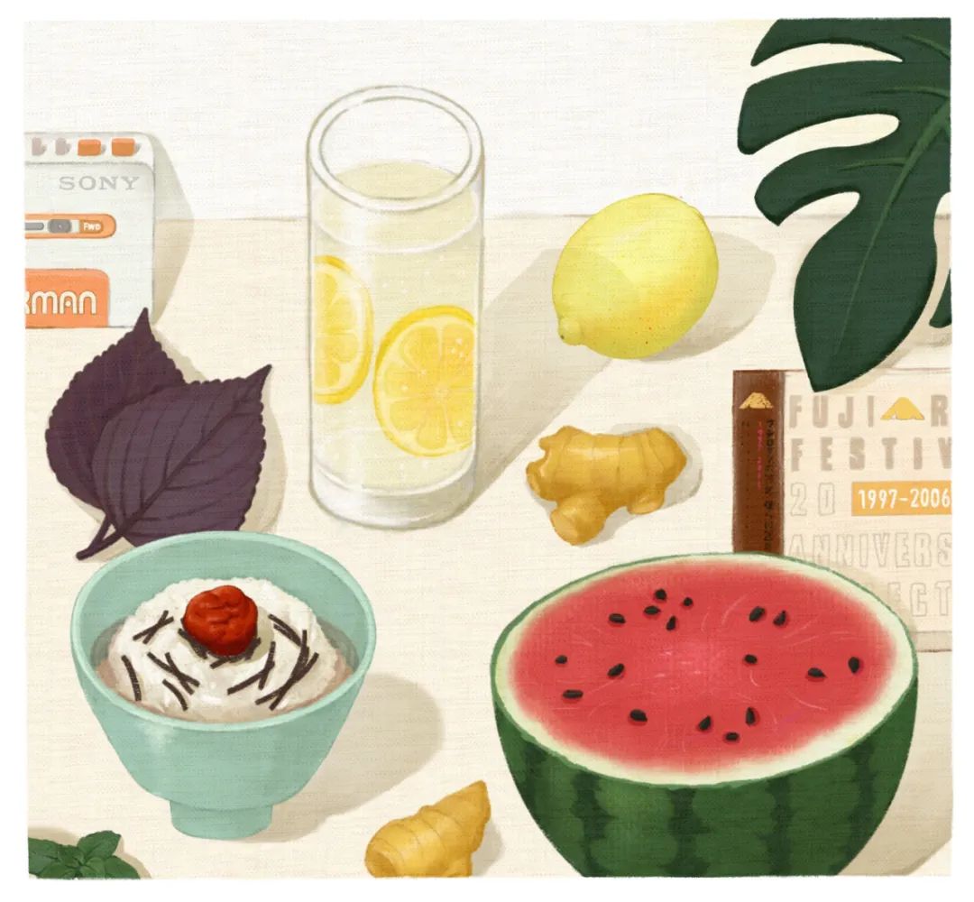 你闻起来，是冰镇夏天的味道