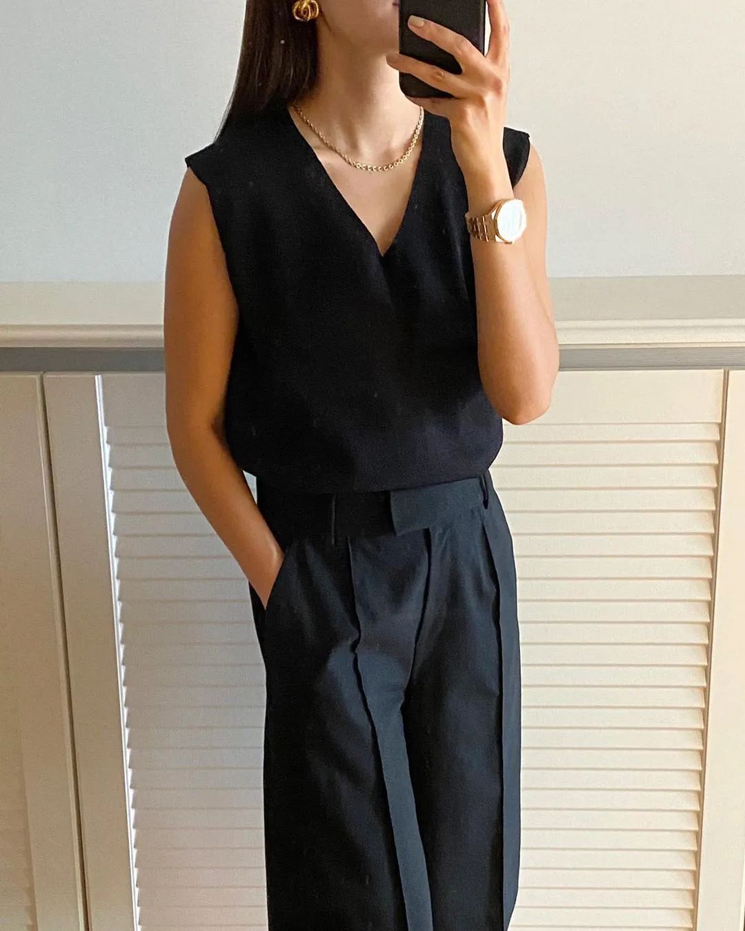 夏季简约风韩国ins穿搭博主高级感,韩国穿搭ins时尚博主冬