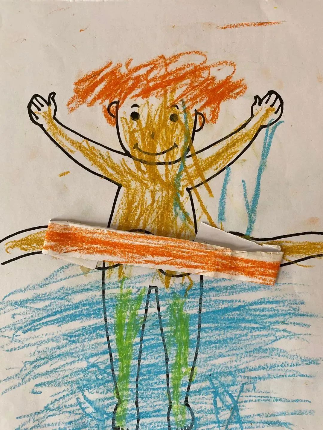 想知道孩子的世界里夏天是什么样吗？——北斗星艺术康复课程作品分享