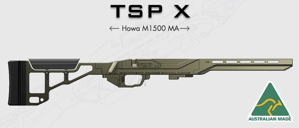 “终极射击平台”让栓动步枪更精准,多步枪兼容澳洲南的十字TSP-X「升级栓动步枪」