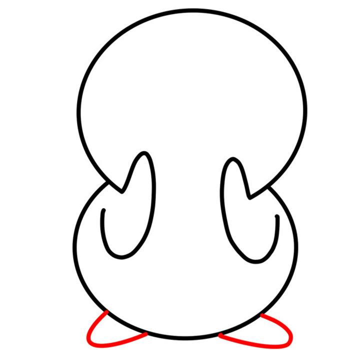 超简单小黄鸭简笔画,小黄鸭简笔画教程