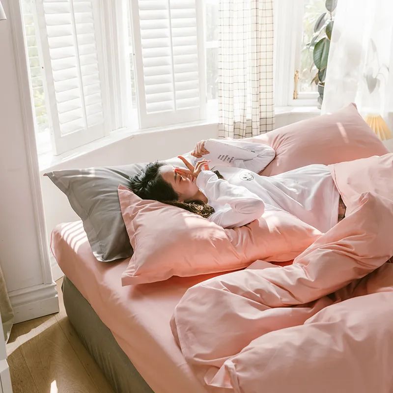 四季通用纯棉四件套100%正品,裸睡纯棉亲肤四件套