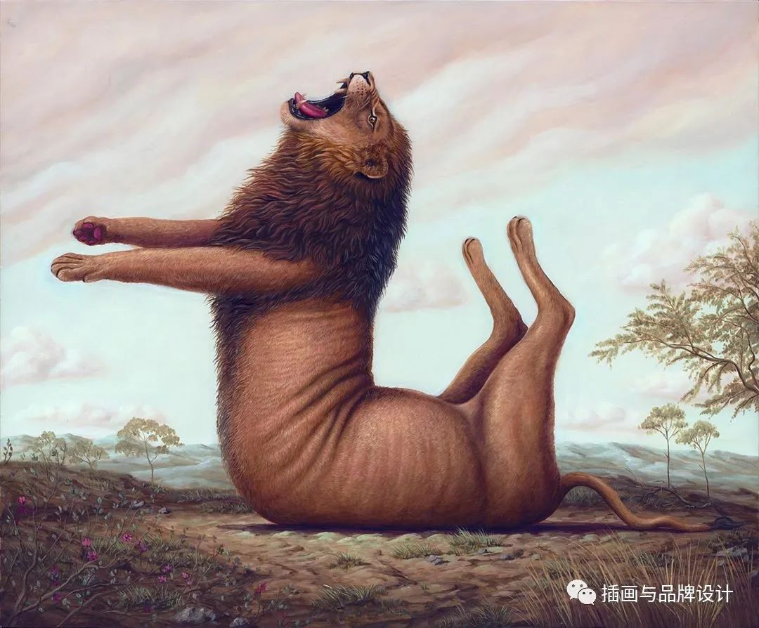 荒诞极端插画,荒诞主义插画