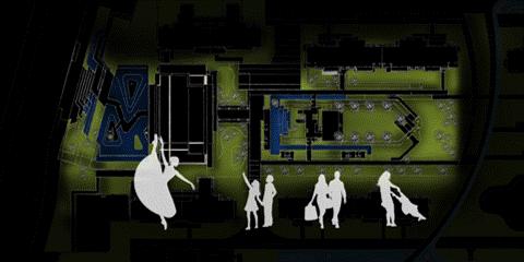 融创长乐壹号湖上样板房,景观蒙太奇