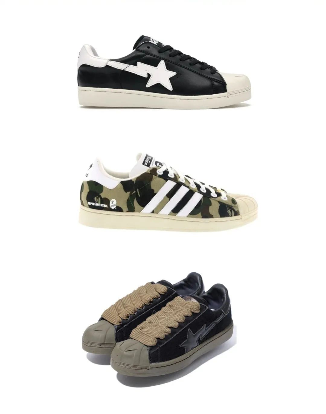 新款bape sta (bapesta翻新)