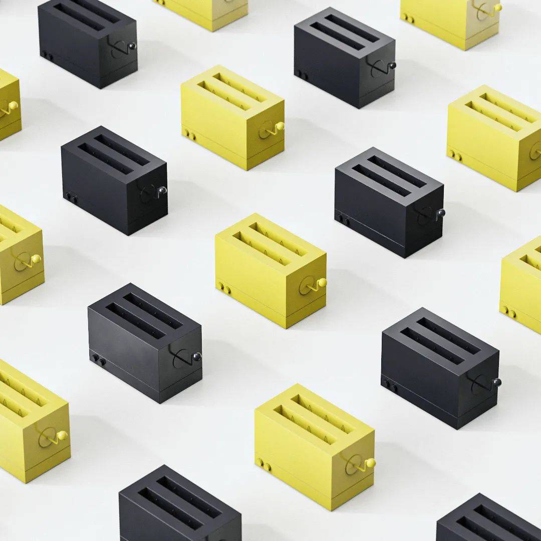 很多格子的烤面包机,德国创意烤面包机