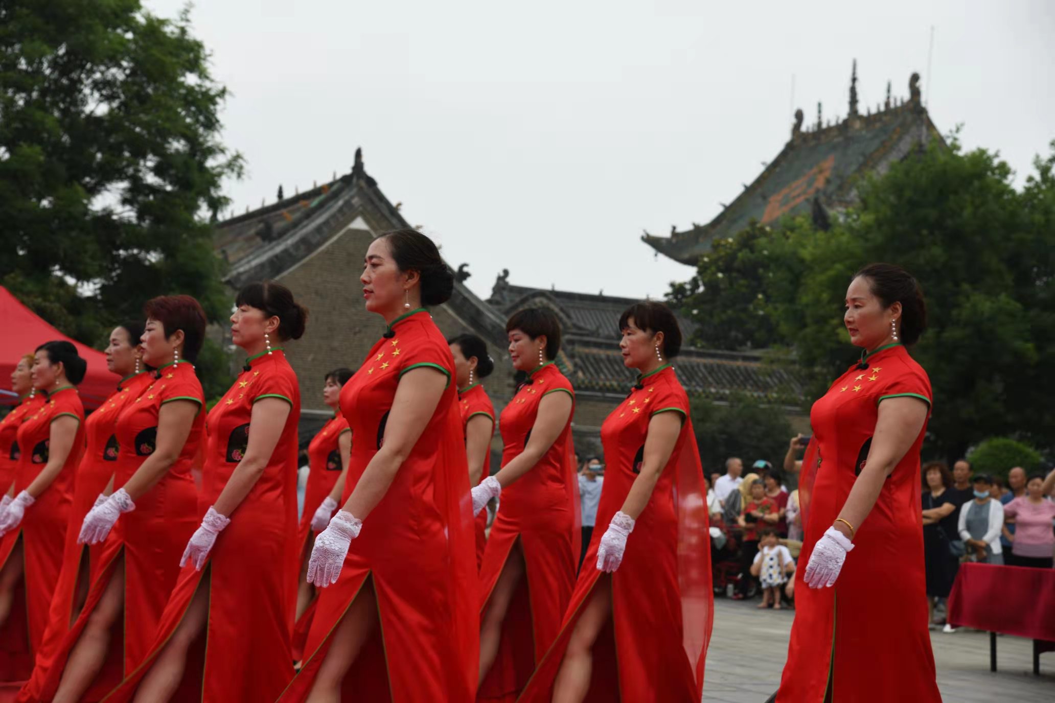 社旗县庆祝建党,社旗县建党大合唱