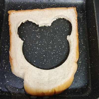 小熊三明治食谱大全及做法,小熊三明治早餐做法加芝士