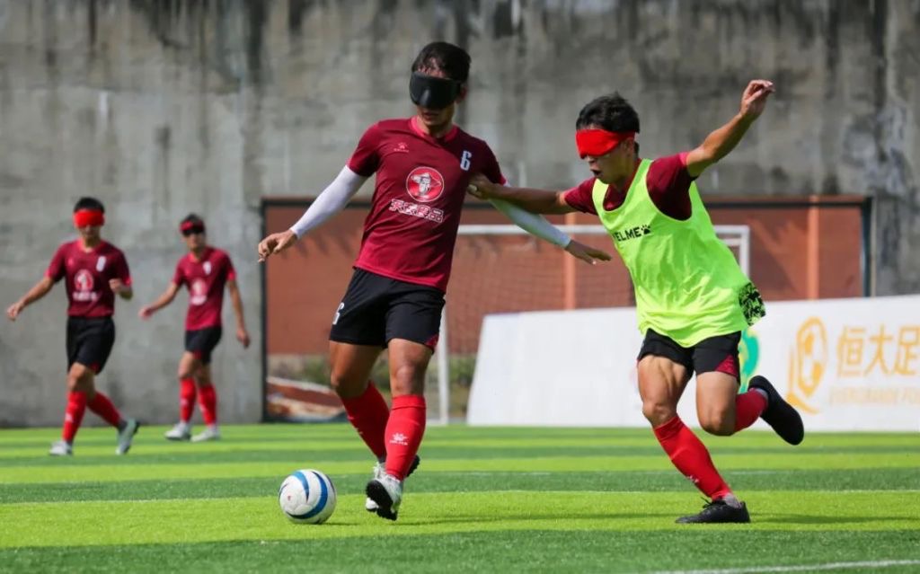 中国盲人足球夺冠,中国盲人足球第一人