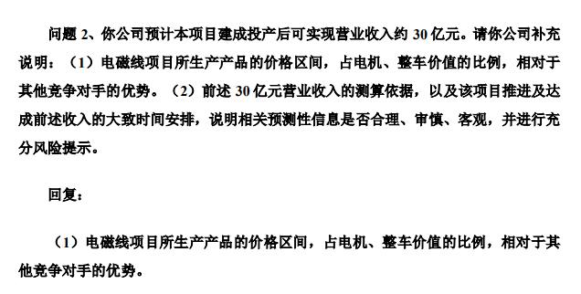 摩恩电气上马新能源汽车配件项目两大问号：钱从何来？2年后如何实现营收30亿元？