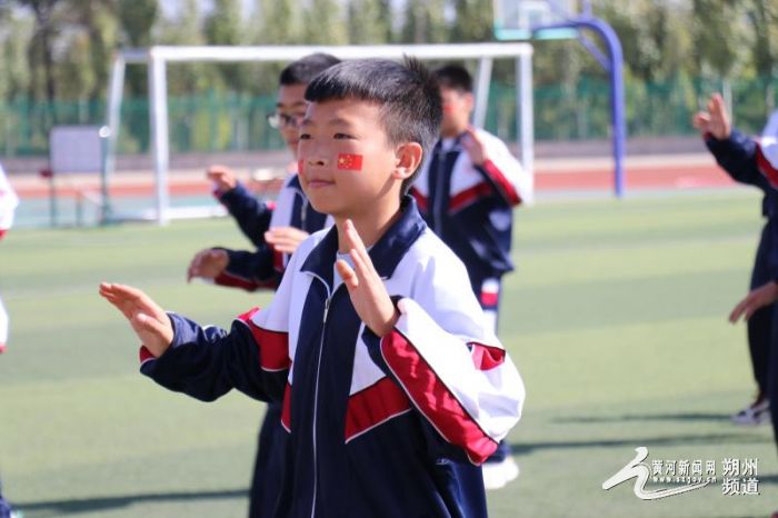 舞动青春炫我风采健美操,朔州元博中学健美操