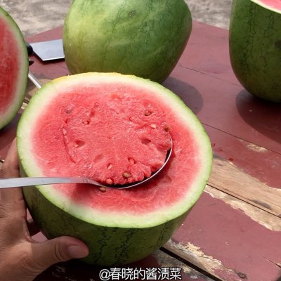 山东酱豆传统西瓜酱制作的全过程,西瓜豆酱和黄豆酱有什么不同