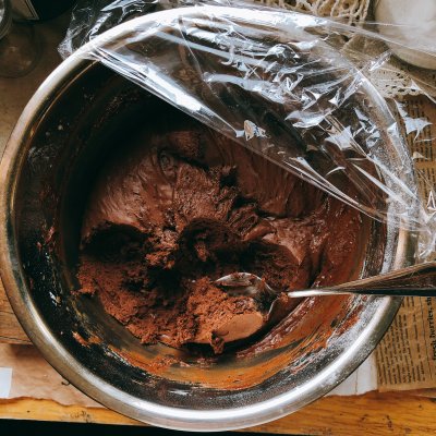 布朗尼海盐巧克力薄脆饼干,布朗尼脆巧克力饼干