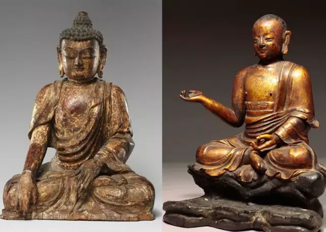 木雕佛像各朝代的雕刻特点,木雕佛作品