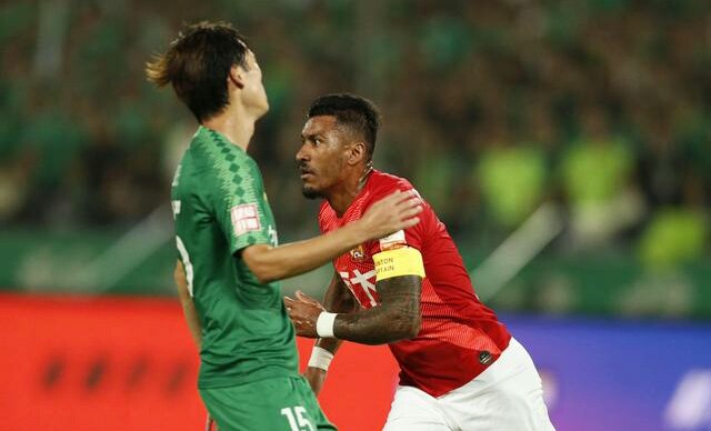 恒大杨立瑜郑智,恒大评分最高的球员