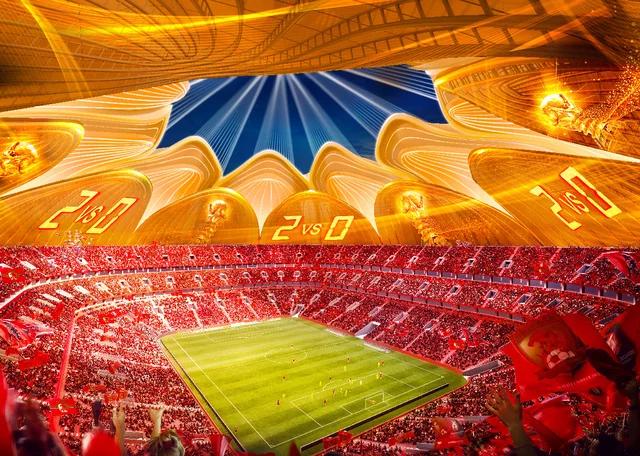 恒大建专业足球场,恒大专业足球场周边建设规划