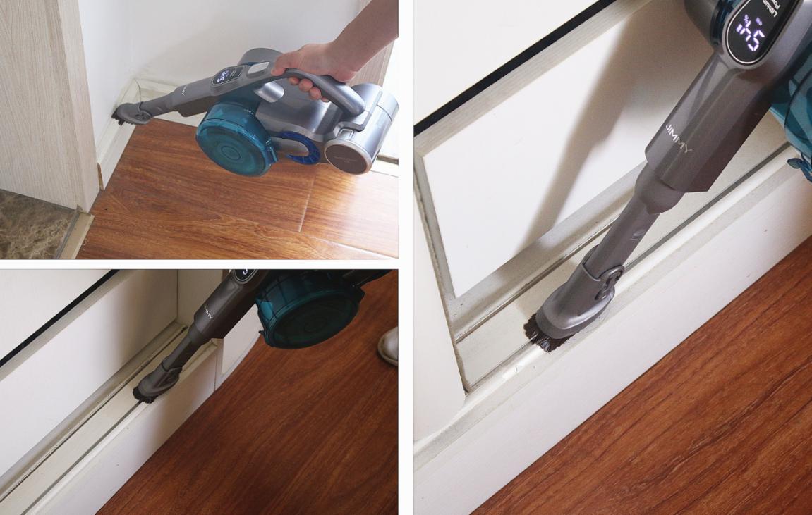 解决懒惰上瘾的吉米A6无线吸尘器：随手提，超强吸力更洁净