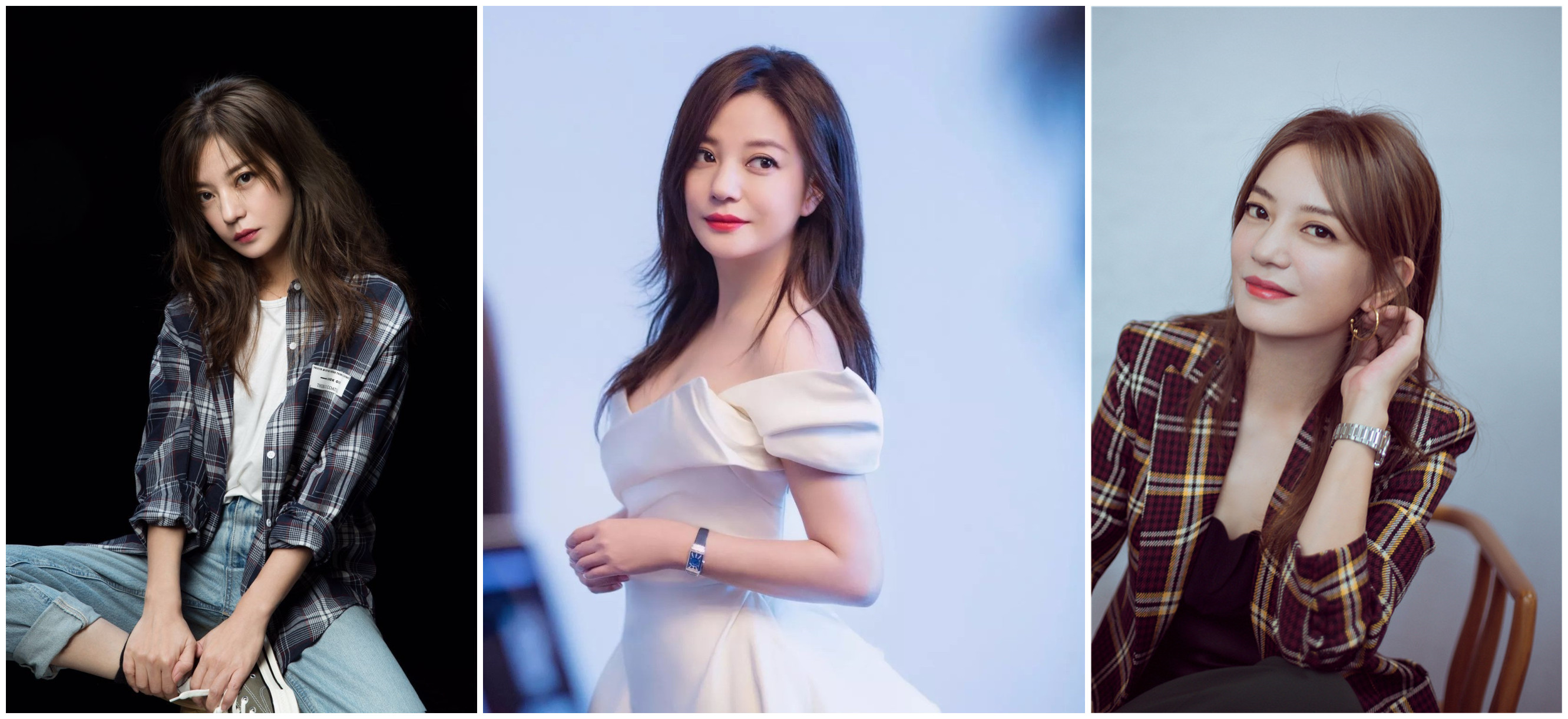 赵薇胖的时候发型短发,赵薇发型中短发