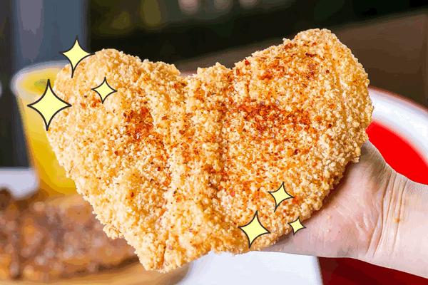 摇滚鸡排真的好吃到不行,里田摇滚鸡排