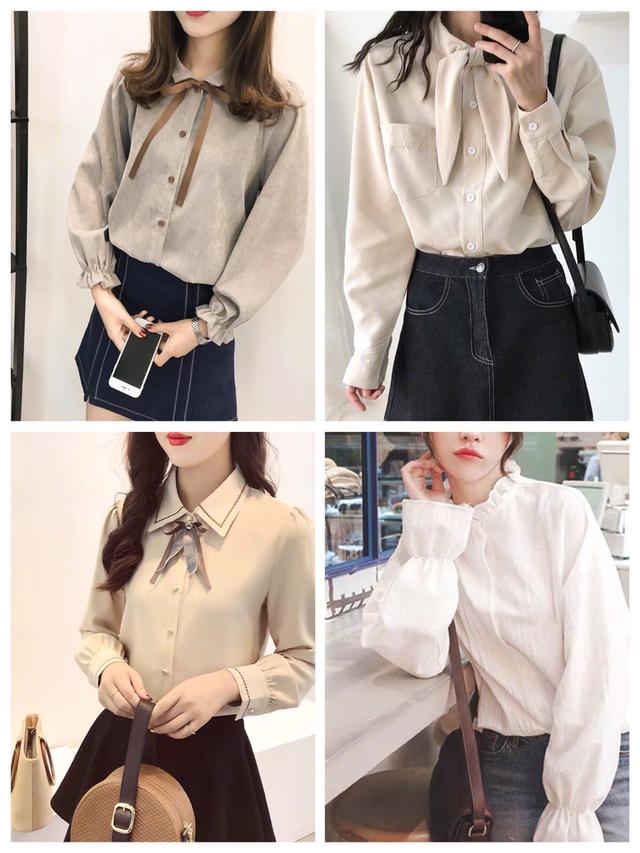 韩货文艺范衬衫,便宜又好的秋冬格子衬衫分享