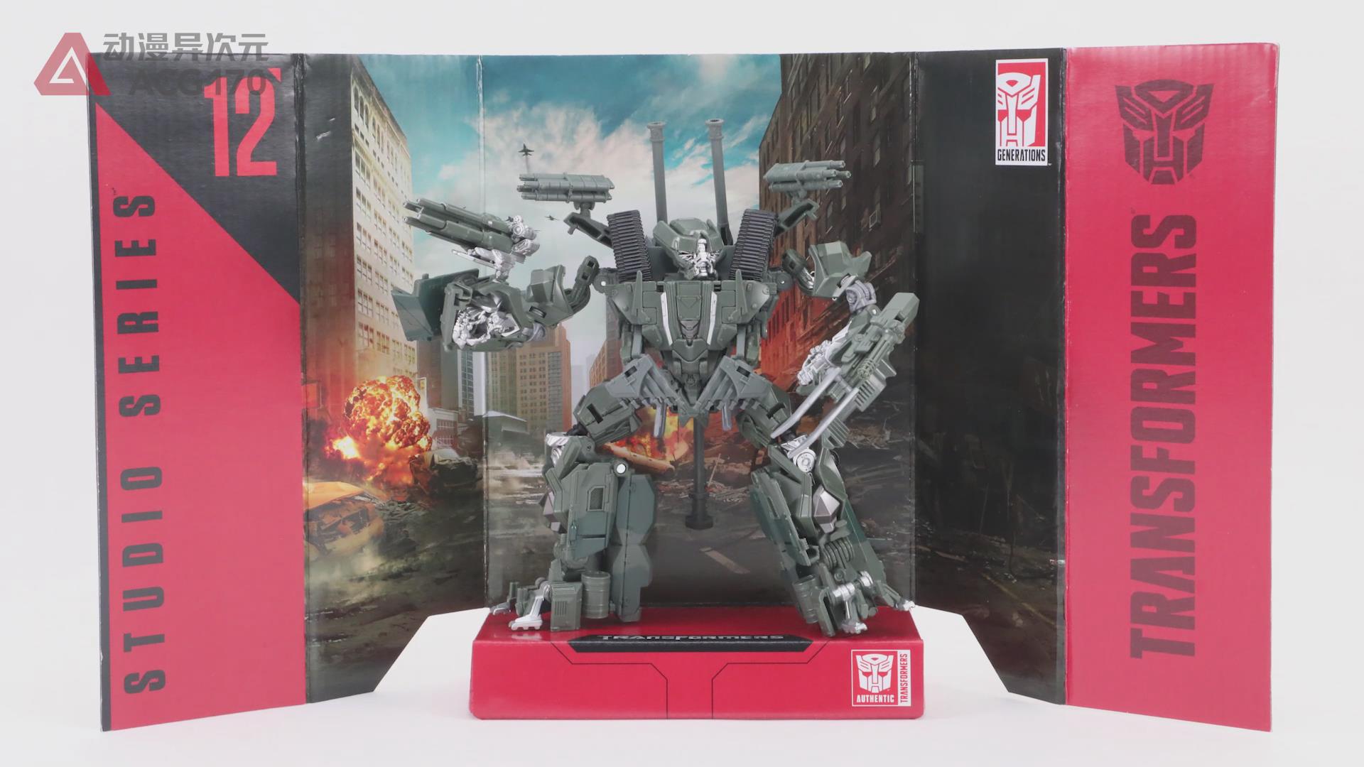 电影变形金刚1擎天柱玩具测评,变形金刚中能变坦克的霸天虎