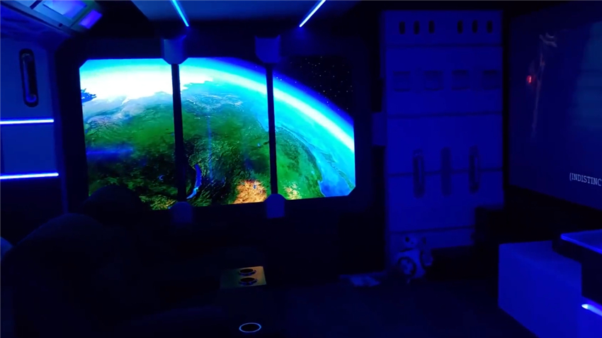 把房子装修成太空飞船,外星飞船装修风格