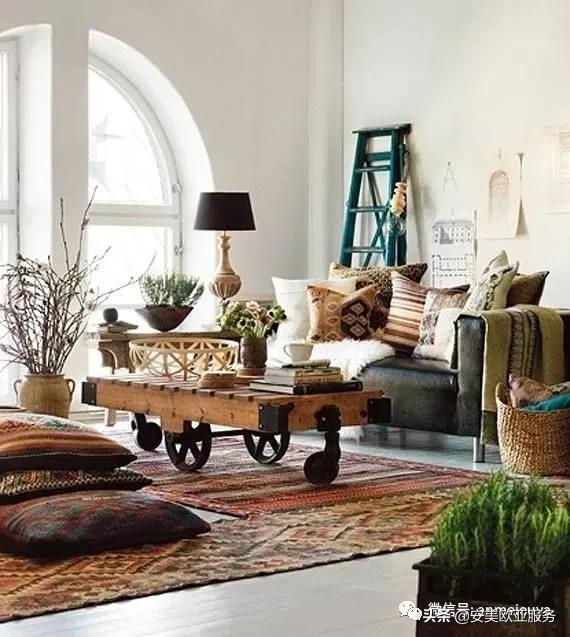 土耳其地毯客厅怎么搭,土耳其地毯搭配图片