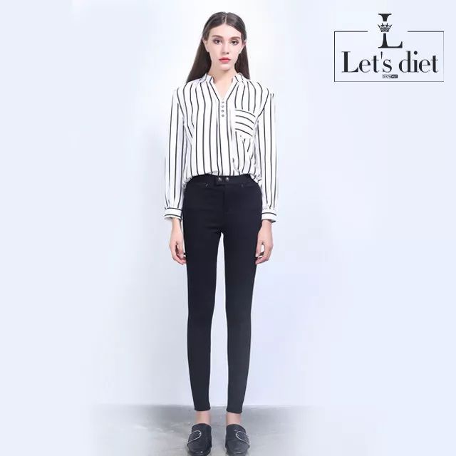 小白裤显瘦魔术裤,显瘦有弹性的魔术裤