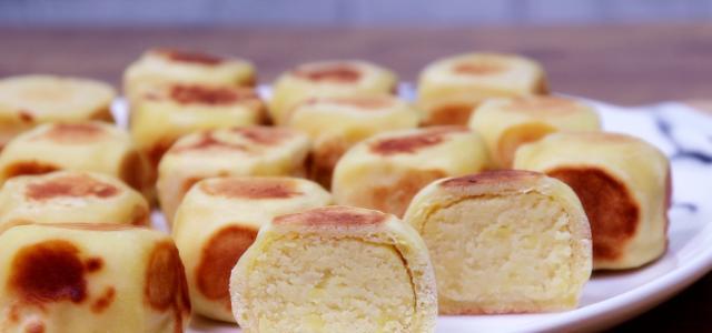 面粉绿豆饼的做法,平底锅做绿豆酥饼的做法