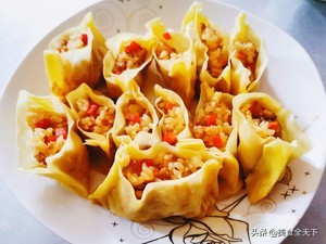 新手小白也能做成功的烧麦,包烧麦又快又好看方法