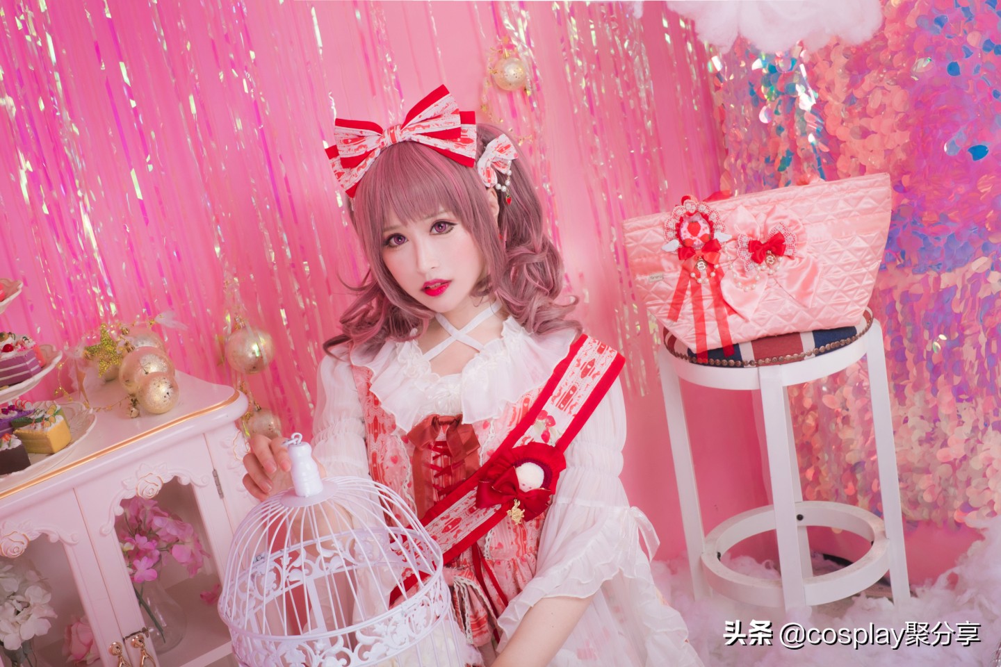 lolita华丽夏季,春季lolita紫色