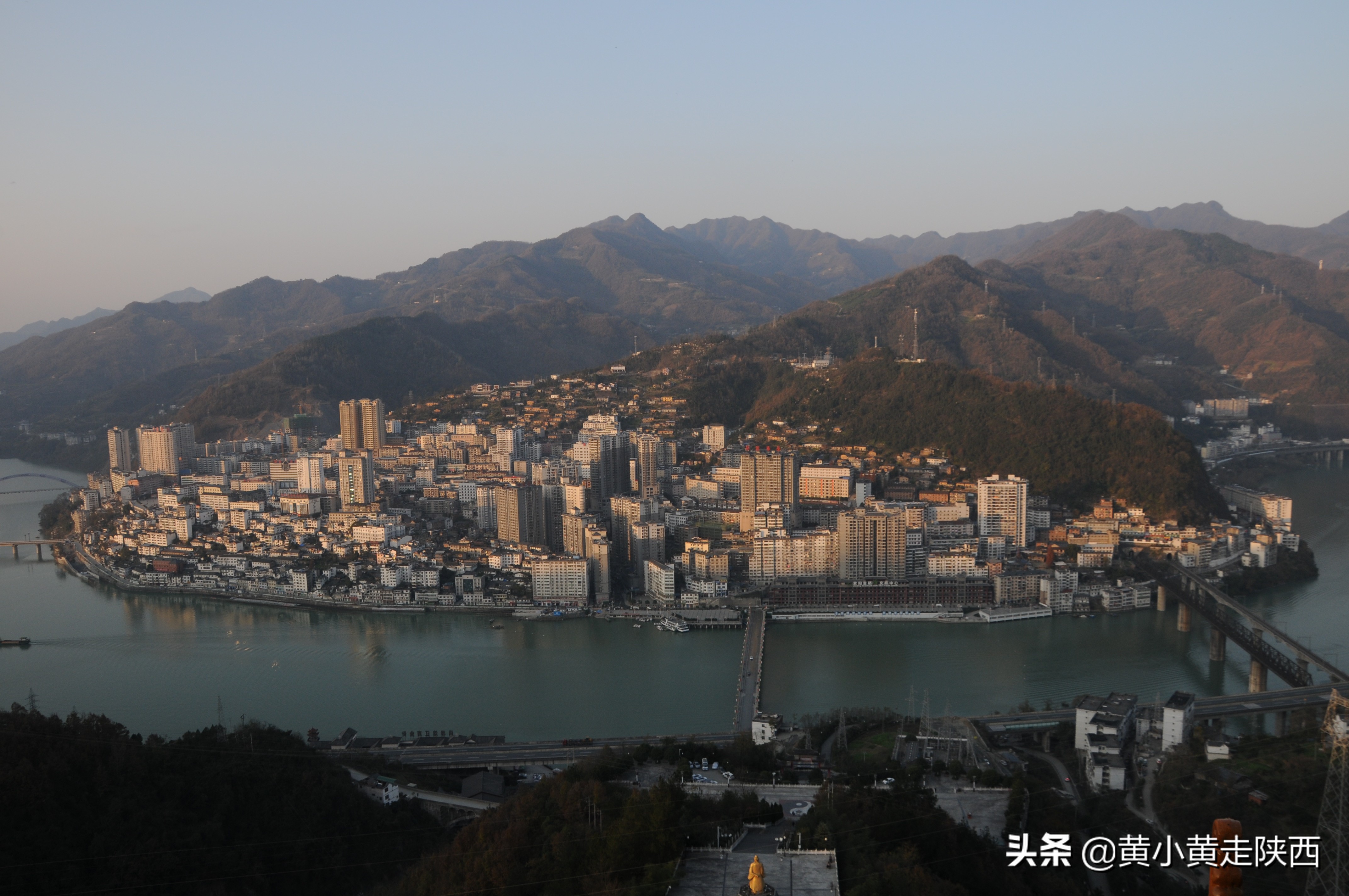 陕南汉江古镇,陕西汉江风景如画