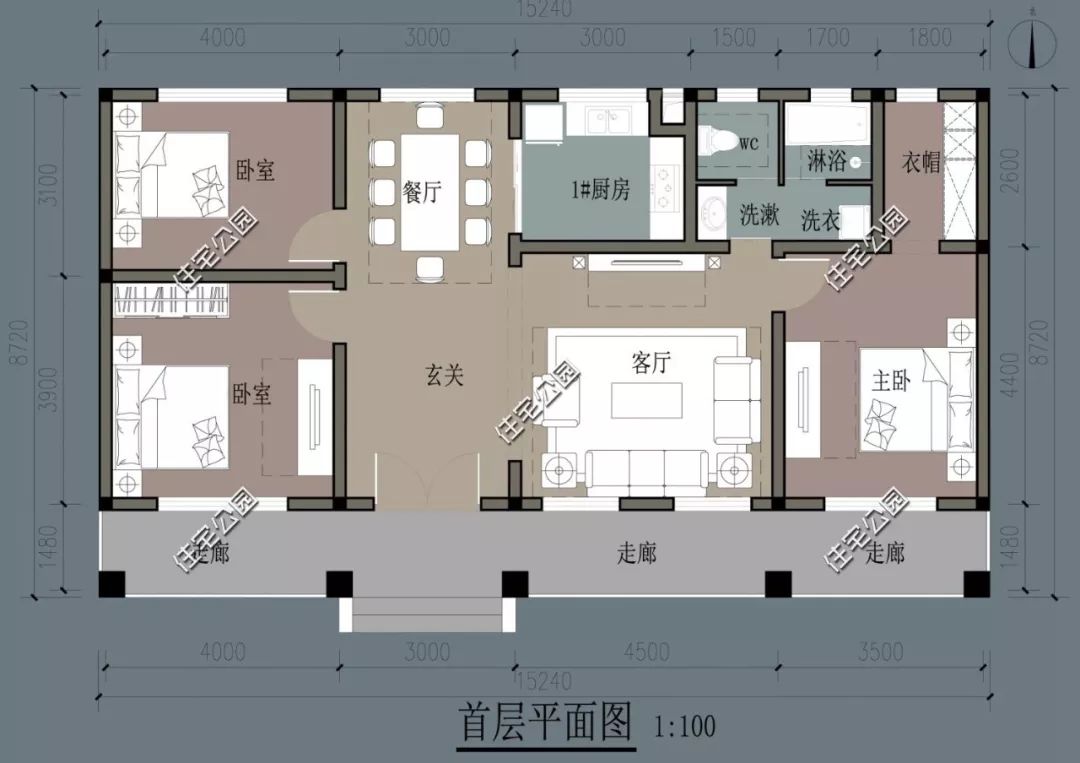 超级实用农村建房图片欣赏,建房图纸农村自建房186个平方