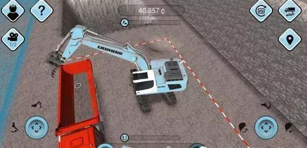 挖掘机甩土教程,挖掘机找平甩土