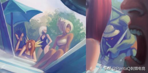 lol泳池派对男枪皮肤技能,lol男枪泳池皮肤视频