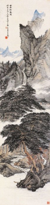 郑午昌花鸟,丝鬓散人郑午昌百幅绘画作品赏析