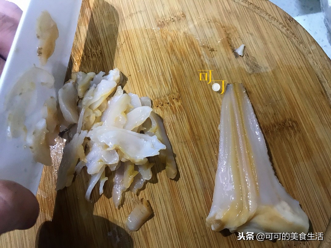 日式象拔蚌刺身制作全过程,最新象拔蚌刺身制作全过程