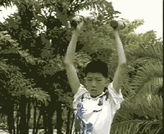 羽球教学基础握拍,羽毛球动作怎么练