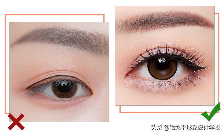 拯救肿泡眼眼妆教程快收藏起来,肿泡眼日常眼妆的教程