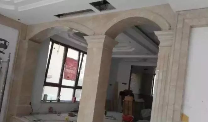 大理石极简垭口门套什么时候装,大理石垭口门套收边几公分好看