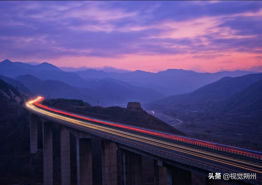 山阴，广武明长城塞外的长城