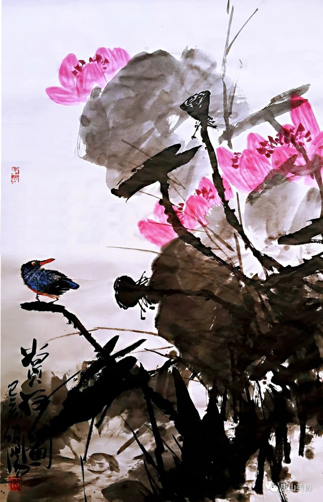 大美唐山展,展现唐山新时代绘画作品