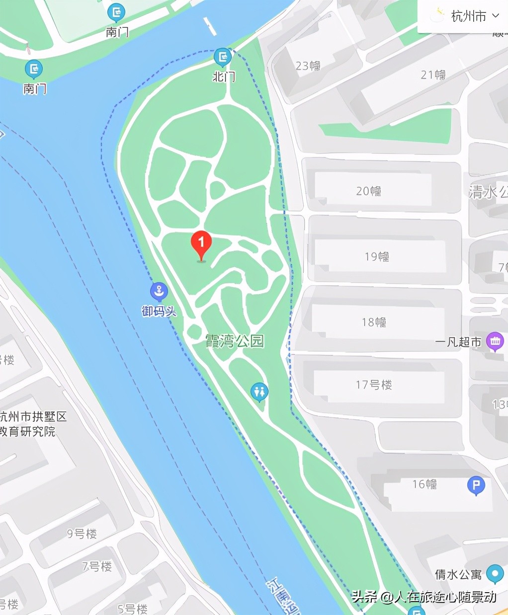 杭州拱墅区旅游景点推荐,拱墅区景点游览地图