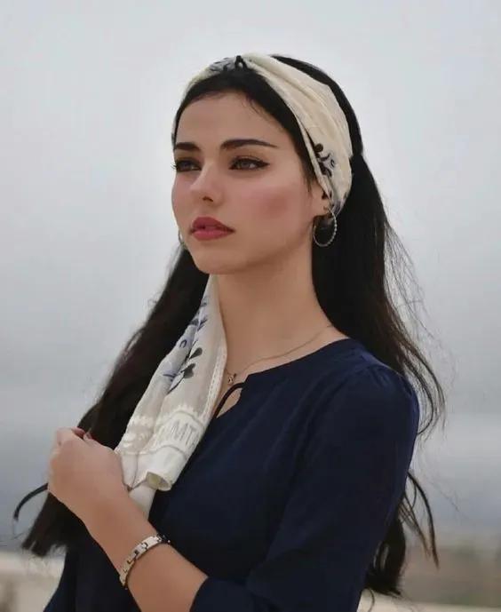 长丝巾古装系法3米长1.5米宽丝巾,长条丝巾配衬衣的系法简单又漂亮