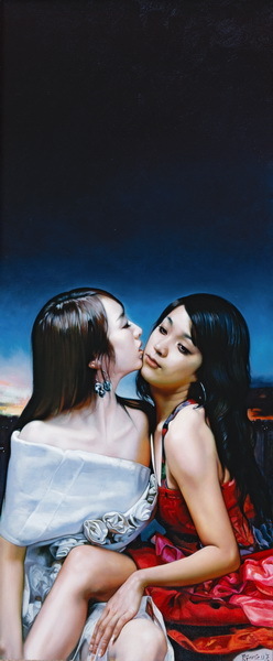 艺术名家郭北平油画肖像作品欣赏,当代名家油画图片大全